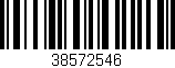 Código de barras (EAN, GTIN, SKU, ISBN): '38572546'
