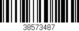 Código de barras (EAN, GTIN, SKU, ISBN): '38573487'