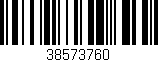 Código de barras (EAN, GTIN, SKU, ISBN): '38573760'
