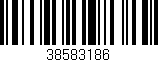 Código de barras (EAN, GTIN, SKU, ISBN): '38583186'