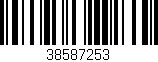 Código de barras (EAN, GTIN, SKU, ISBN): '38587253'