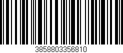 Código de barras (EAN, GTIN, SKU, ISBN): '3858803356810'