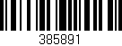 Código de barras (EAN, GTIN, SKU, ISBN): '385891'