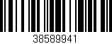 Código de barras (EAN, GTIN, SKU, ISBN): '38589941'