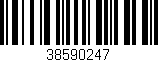 Código de barras (EAN, GTIN, SKU, ISBN): '38590247'