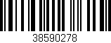 Código de barras (EAN, GTIN, SKU, ISBN): '38590278'