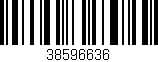 Código de barras (EAN, GTIN, SKU, ISBN): '38596636'