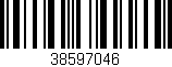 Código de barras (EAN, GTIN, SKU, ISBN): '38597046'