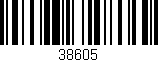 Código de barras (EAN, GTIN, SKU, ISBN): '38605'
