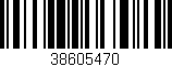 Código de barras (EAN, GTIN, SKU, ISBN): '38605470'