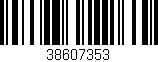 Código de barras (EAN, GTIN, SKU, ISBN): '38607353'