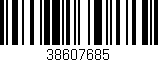 Código de barras (EAN, GTIN, SKU, ISBN): '38607685'