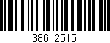 Código de barras (EAN, GTIN, SKU, ISBN): '38612515'