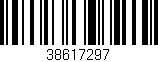Código de barras (EAN, GTIN, SKU, ISBN): '38617297'