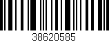Código de barras (EAN, GTIN, SKU, ISBN): '38620585'