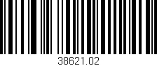 Código de barras (EAN, GTIN, SKU, ISBN): '38621.02'