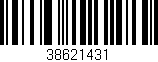 Código de barras (EAN, GTIN, SKU, ISBN): '38621431'