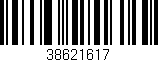 Código de barras (EAN, GTIN, SKU, ISBN): '38621617'