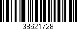 Código de barras (EAN, GTIN, SKU, ISBN): '38621728'