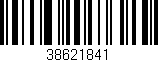 Código de barras (EAN, GTIN, SKU, ISBN): '38621841'