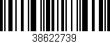 Código de barras (EAN, GTIN, SKU, ISBN): '38622739'