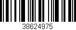 Código de barras (EAN, GTIN, SKU, ISBN): '38624975'