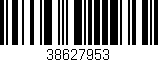 Código de barras (EAN, GTIN, SKU, ISBN): '38627953'