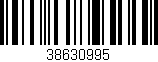 Código de barras (EAN, GTIN, SKU, ISBN): '38630995'