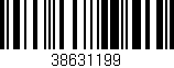 Código de barras (EAN, GTIN, SKU, ISBN): '38631199'