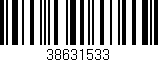 Código de barras (EAN, GTIN, SKU, ISBN): '38631533'