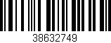 Código de barras (EAN, GTIN, SKU, ISBN): '38632749'
