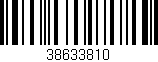 Código de barras (EAN, GTIN, SKU, ISBN): '38633810'