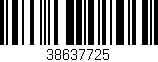 Código de barras (EAN, GTIN, SKU, ISBN): '38637725'