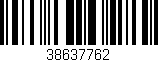 Código de barras (EAN, GTIN, SKU, ISBN): '38637762'