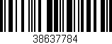 Código de barras (EAN, GTIN, SKU, ISBN): '38637784'