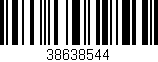 Código de barras (EAN, GTIN, SKU, ISBN): '38638544'