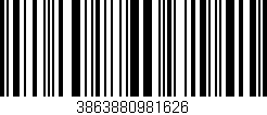 Código de barras (EAN, GTIN, SKU, ISBN): '3863880981626'