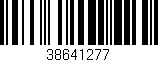 Código de barras (EAN, GTIN, SKU, ISBN): '38641277'