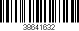 Código de barras (EAN, GTIN, SKU, ISBN): '38641632'