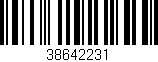 Código de barras (EAN, GTIN, SKU, ISBN): '38642231'