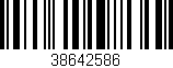 Código de barras (EAN, GTIN, SKU, ISBN): '38642586'