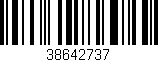 Código de barras (EAN, GTIN, SKU, ISBN): '38642737'