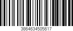 Código de barras (EAN, GTIN, SKU, ISBN): '3864634505617'