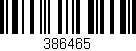 Código de barras (EAN, GTIN, SKU, ISBN): '386465'