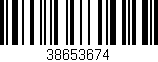 Código de barras (EAN, GTIN, SKU, ISBN): '38653674'