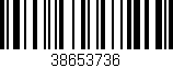 Código de barras (EAN, GTIN, SKU, ISBN): '38653736'