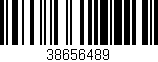 Código de barras (EAN, GTIN, SKU, ISBN): '38656489'