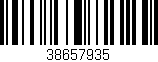 Código de barras (EAN, GTIN, SKU, ISBN): '38657935'