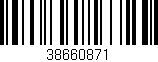 Código de barras (EAN, GTIN, SKU, ISBN): '38660871'