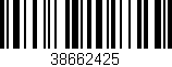 Código de barras (EAN, GTIN, SKU, ISBN): '38662425'